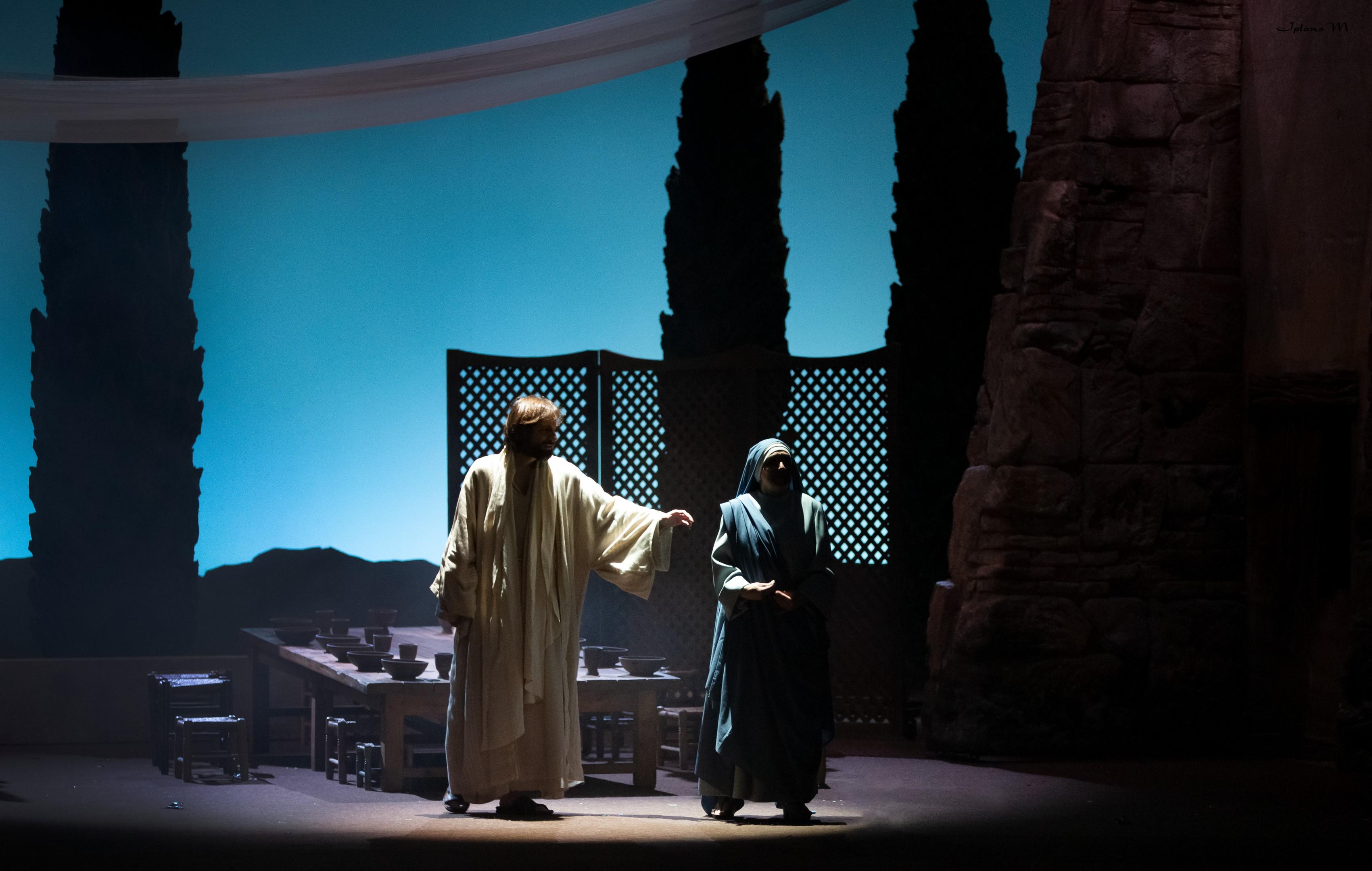 Farewell of Jesus and Mary